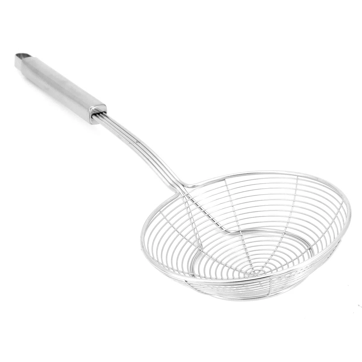 Espumadera de colador, Juego de Espumadera de Acero Inoxidable 304, Cuchara colador Cuchara ranurada para Cocina fre¨ªr Comida Fideos Pasta Espagueti Chips