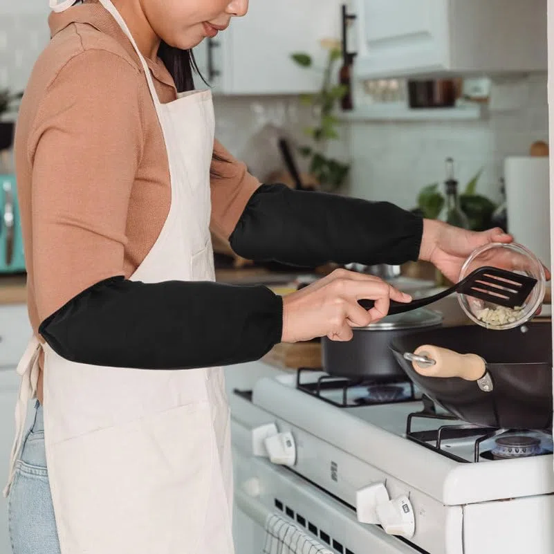 Gatuida Mangas Para El Hogar Y Cocina Manguitos Impermeables Y a Prueba De Aceite Para Brazos 2 Uds. Protector De Mangas Para Limpieza Jardinería Lavado De Platos Y Tareas Diarias