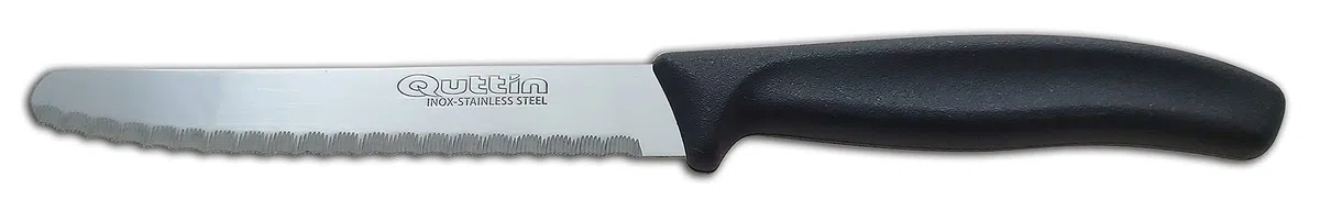Quttin Cuchillos de Mesa/Cocina 11cm Practic Set 12 Unidades Acero Inoxidable