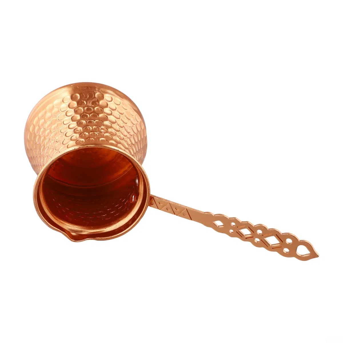 Cafetera turca de cobre, diseño innovador, cafetera turca de cobre, perfecta para servir una variedad de deliciosas bebidas