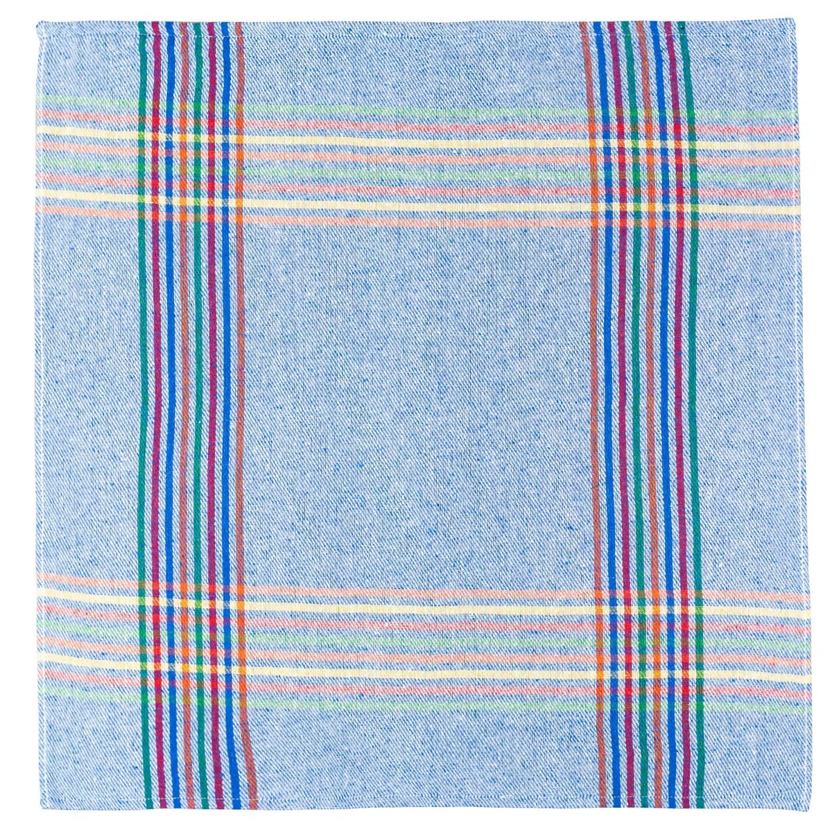 12 Paños de Cocina Sarga, Paños de Cocina de algodón, Toallas de Cocina absorbentes Lavable a Maquina, Juego de 12 paños de Cocina Suaves y duraderos, 56x56cm Fabricado en España (Azul)