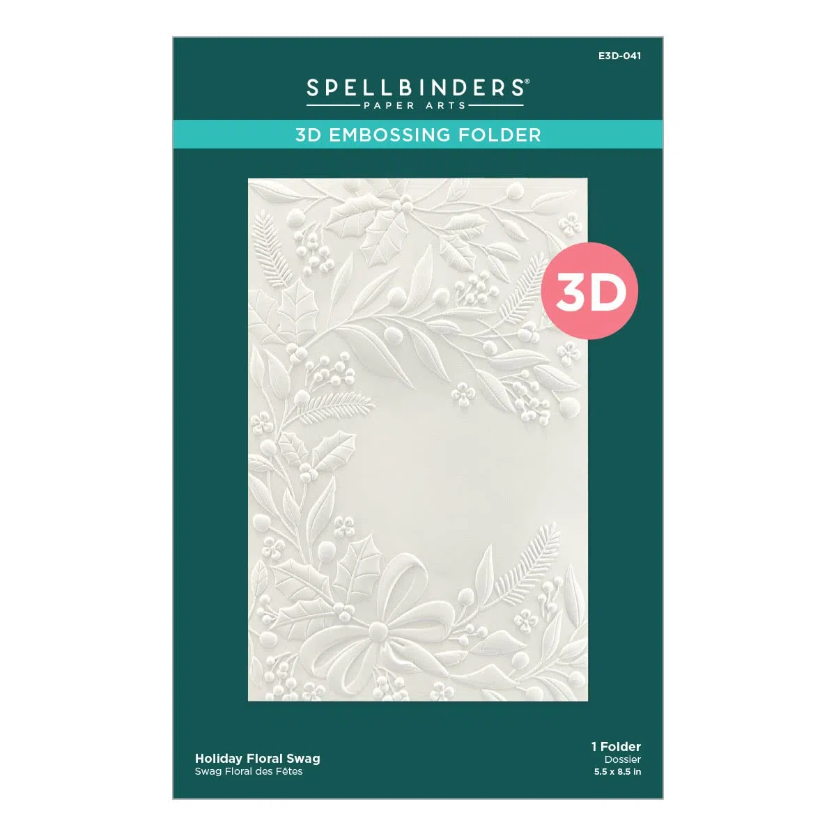 Spellbinders Botín floral de vacaciones