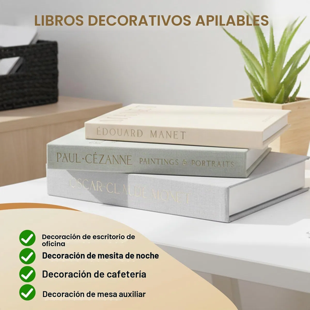3 piezas de libros decorativos para decoración del hogar, libros decorativos de lino, caja de libros decorativos falsos, exhibición de libros con cierre magnético para mesas de centro