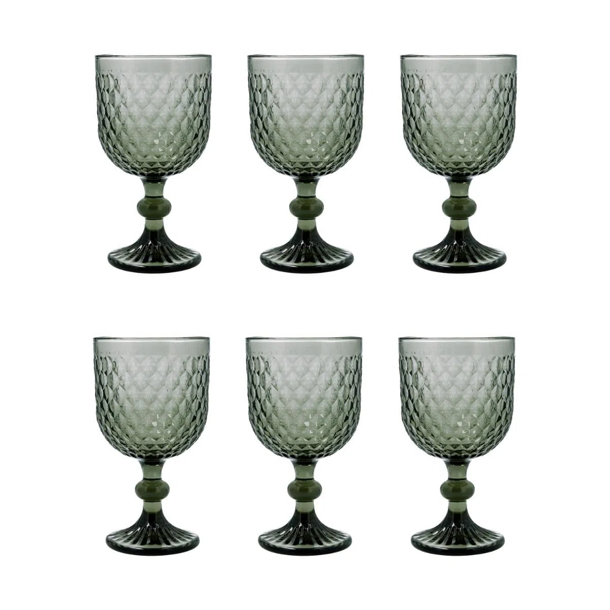 Bidasoa Elite Set 6 Copas Vidrio 35cl Sodo Apto Frigorífico No Apto Microondas 100% Higiénico
