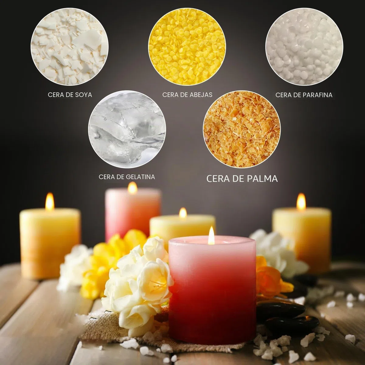 Colorantes para velas – 20 colores para cera, ideales para manualidades, adecuados para cera de soja, abejas, parafina, gel y de palma