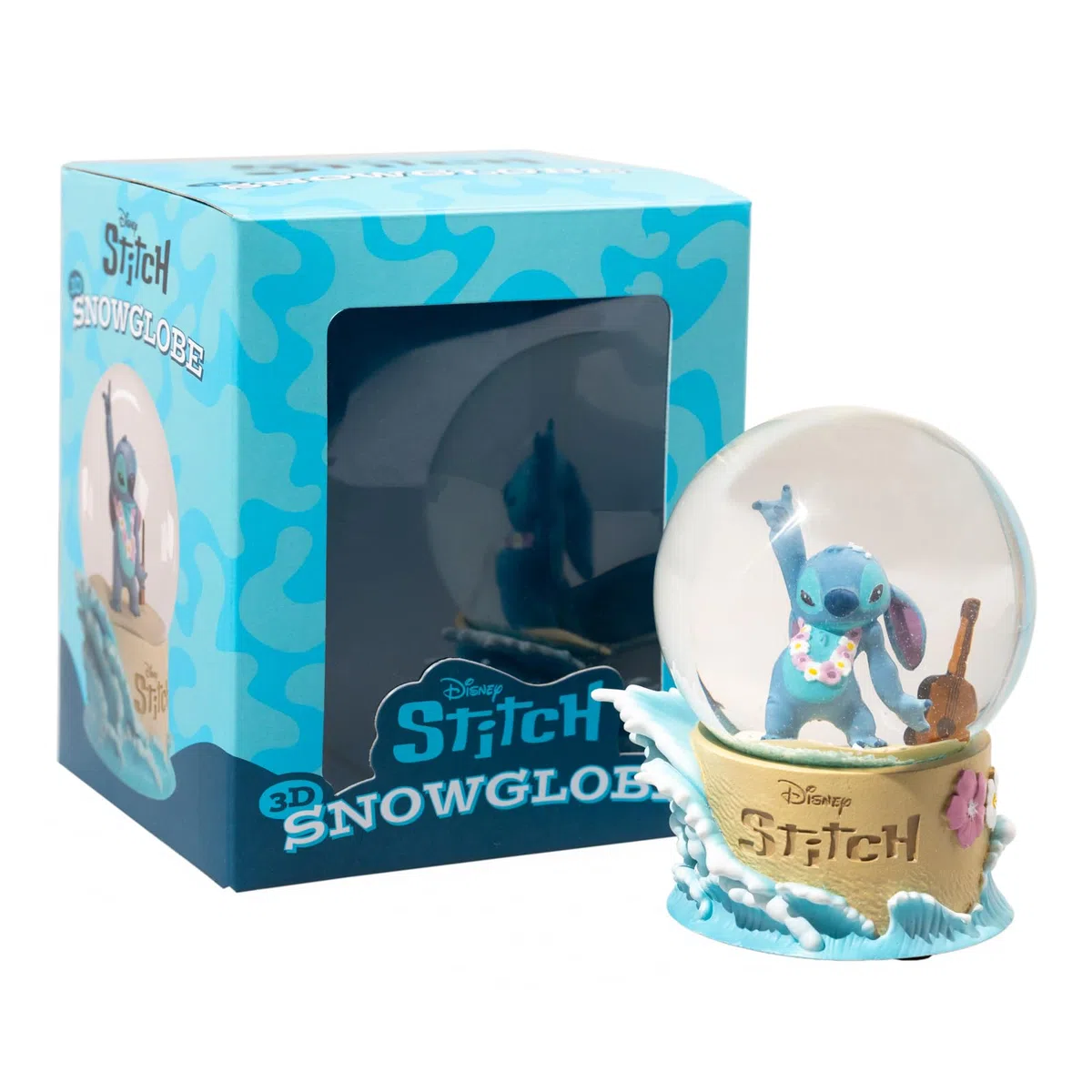 Bola Nieve Disney Stitch - Figura Stitch, Bola de Cristal con muñeco Stitch : Decoración Navidad Disney | Stich Regalos, Regalos Stitch niña