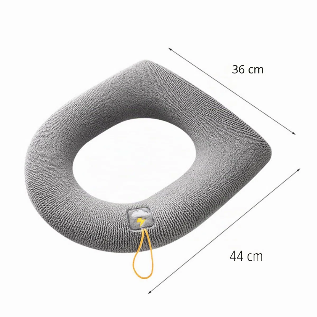 5 Piezas Asientos De Inodoro, Funda de Asiento de Inodoro, Asientos para Inodoro, Cojín de baño Suave y cálido Lavable, Universal Asiento Grueso de WC, Cubierta de Asiento de Inodoro con Mango