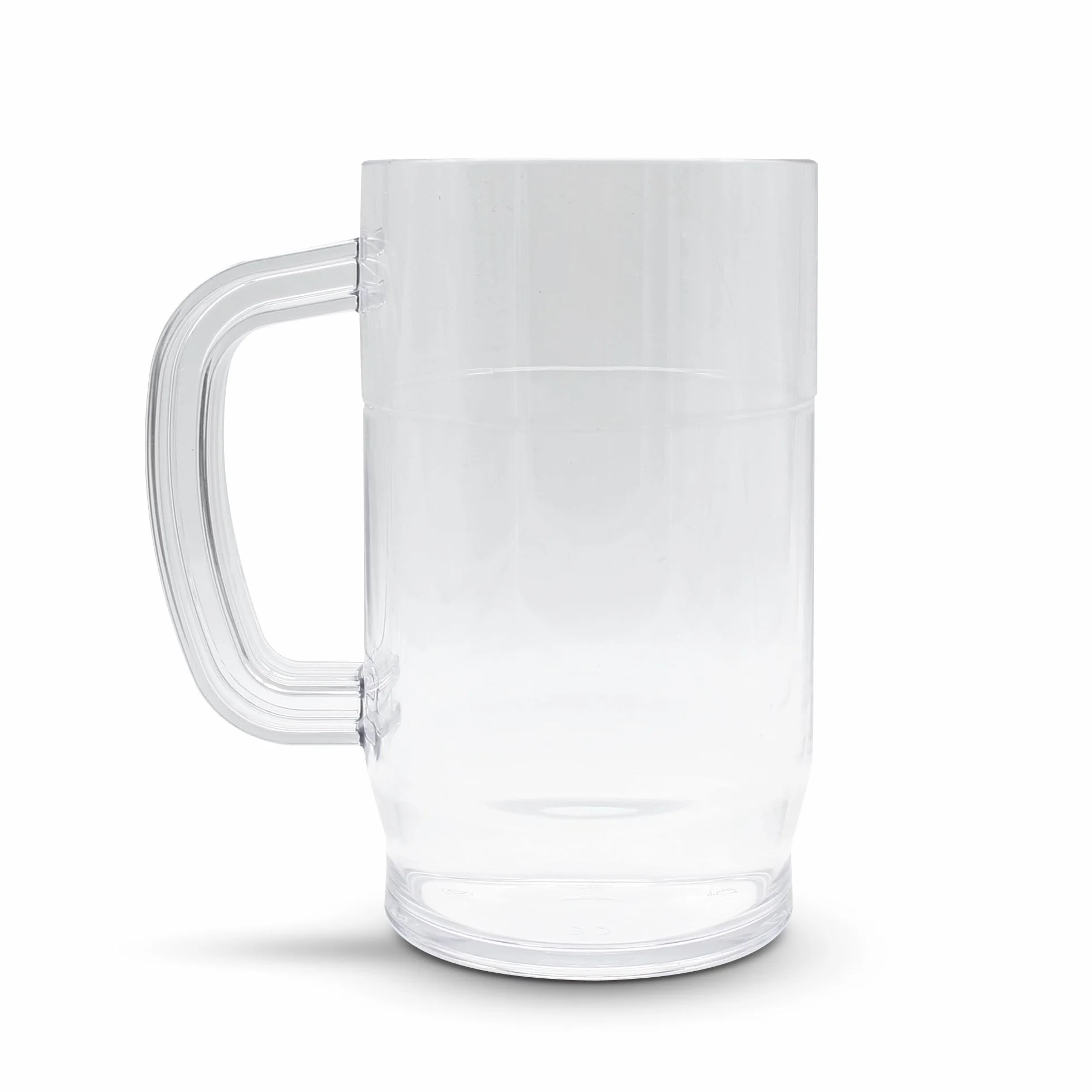 DOJA Barcelona | Jarra de Cerveza de Plástico | 50 cl | Pack 2 | Jarras de Policarbonato | Vasos de Cerveza Reutilizables | Para Cerveza Artesanal