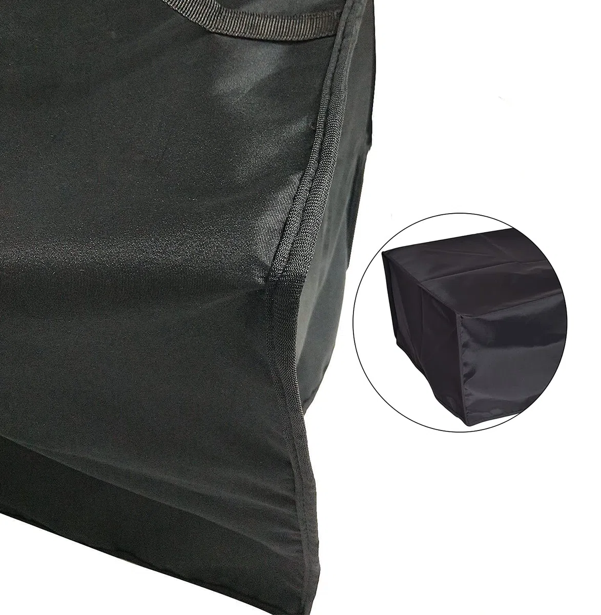 Funda protectora a prueba de polvo para microondas, resistente al calor, impermeable, tela de poliéster 420D, protección contra el polvo para hornos tostadores
