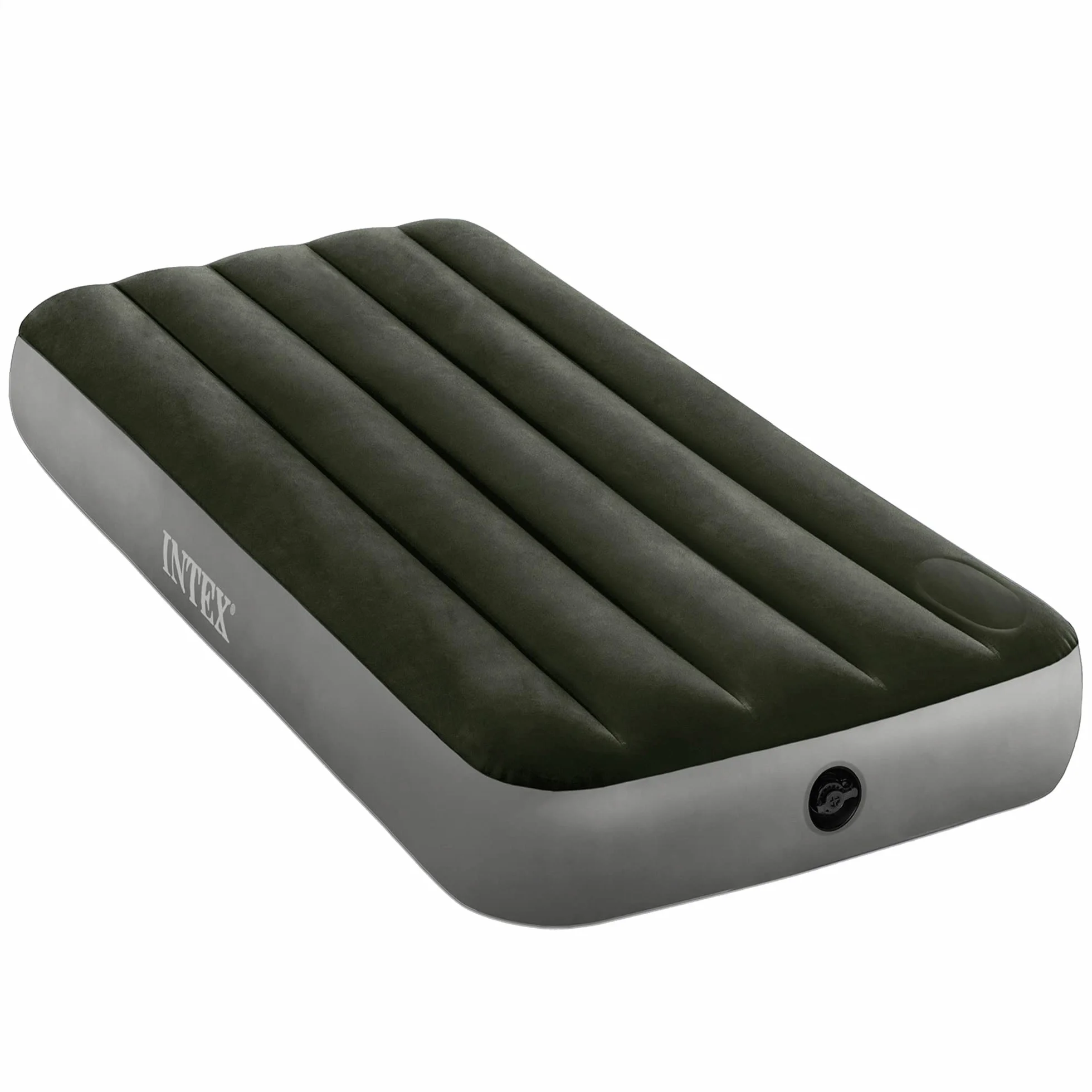 INTEX Colchón Inflable con Hinchador Integrado Fiber-Tech Downy