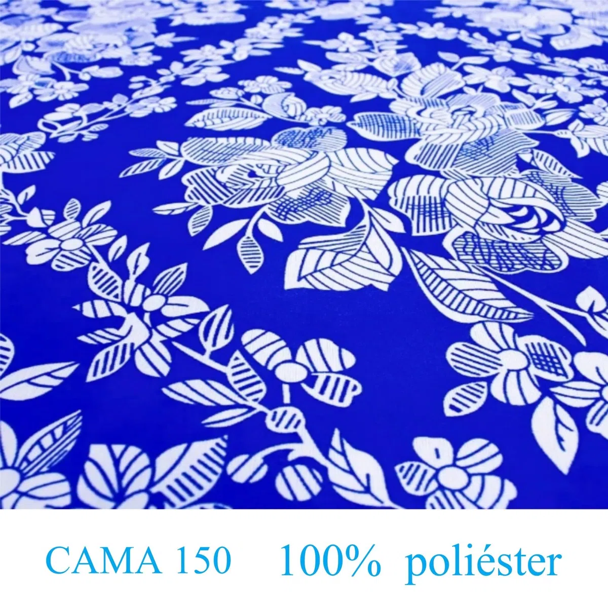 Super Mundo Funda de Colchón con Cremallera 150x190 cm / 150x200 cm, Transpirable Antiacaros Absorbente,Azul(Cama 150)