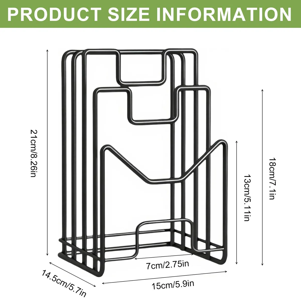 Soporte Bandejas Cocina Soporte Tabla Cocina con 4 Compartimentos,Organizador De Tabla De Cortar De Metal para tapas De Ollas, Espátulas, Platos, Bandejas para Hornear