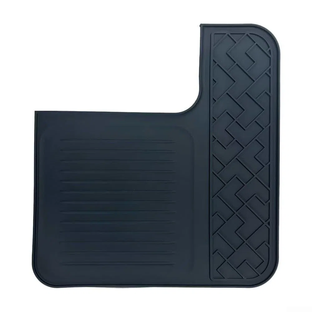 Alfombrilla de silicona antideslizante y resistente al calor para Ninjan Espresso ES601, protege arañazos, impermeable, apto para accesorios de café Ninjan (negro)