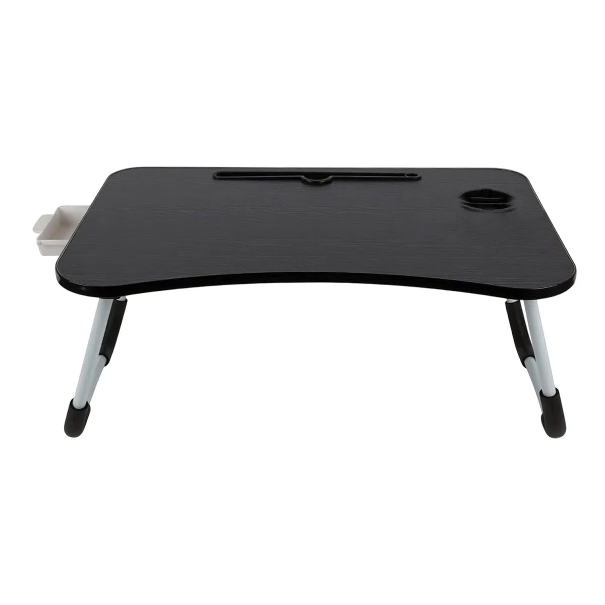Bandeja de Servir plegable para cama color Negro 60x40x26cm