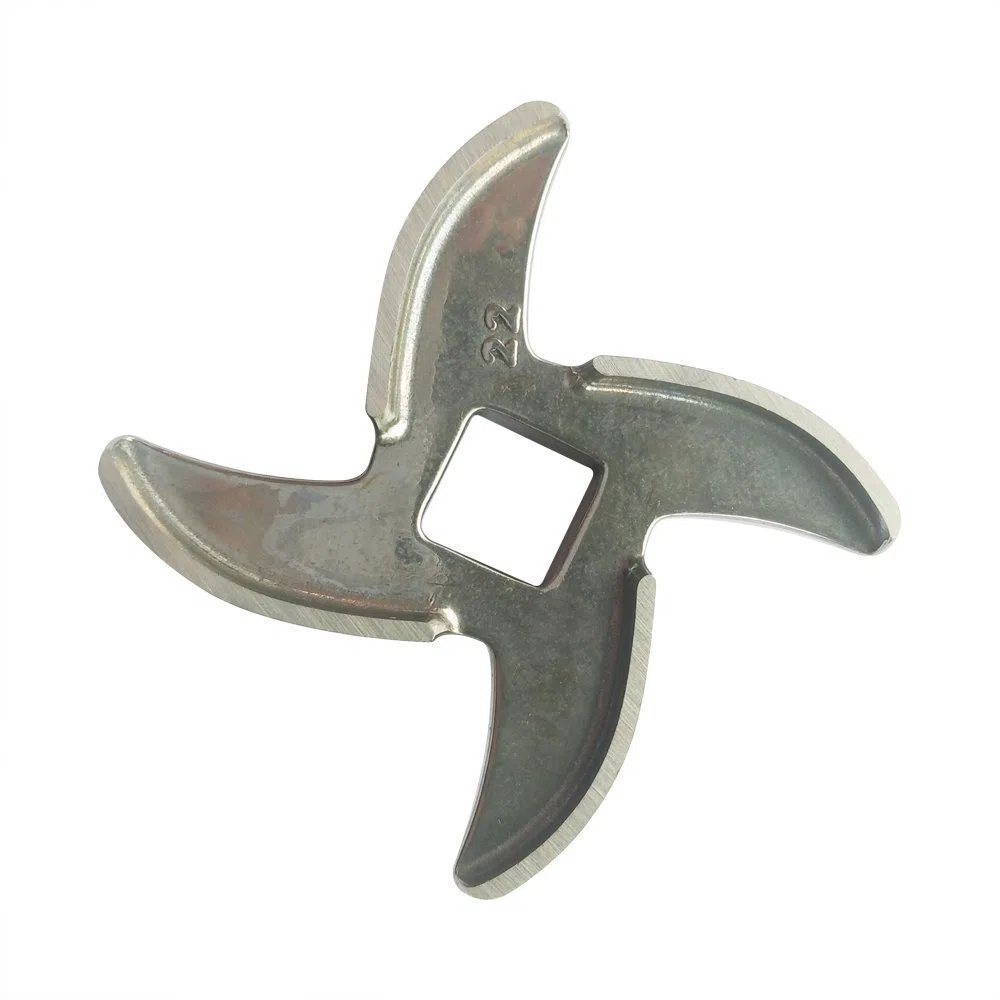 VTurboWay Cuchilla de acero inoxidable para picadora de carne número 22
