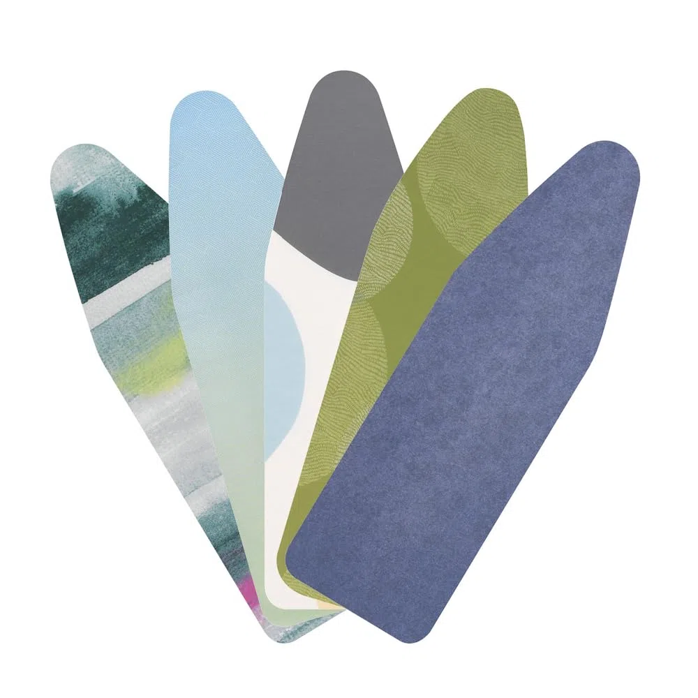 Brabantia Funda Protectora para Mesa de Planchar, Algodón, Surtido Multicolor, 124 x 38 cm