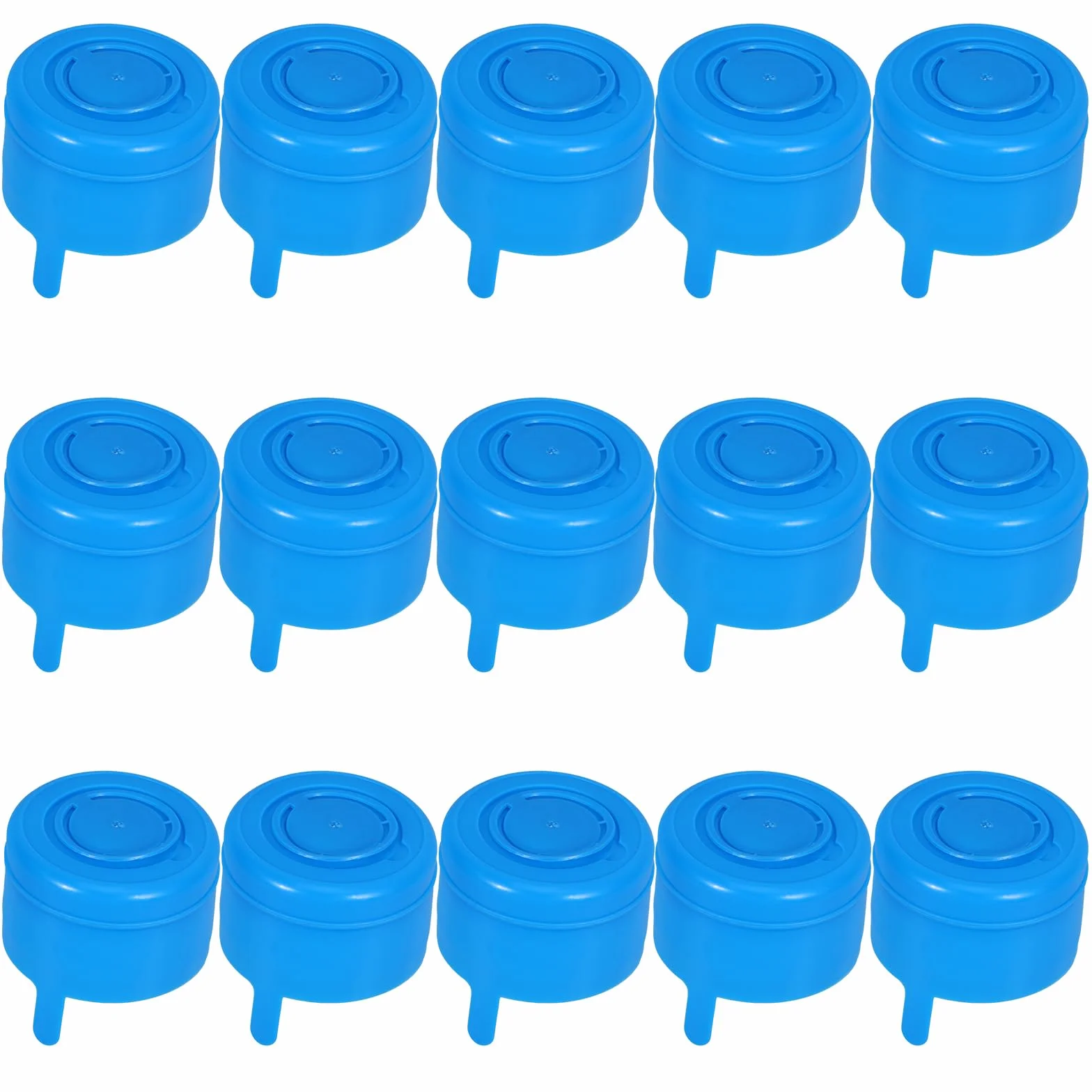 BESPORTBLE - 25 Tapas para Jarra de Agua de 5 galones, tapón de Rosca para Botella de Agua, protección contra Salpicaduras, Tapa para bidón de Agua, dispensador de Agua, Oficina y hogar