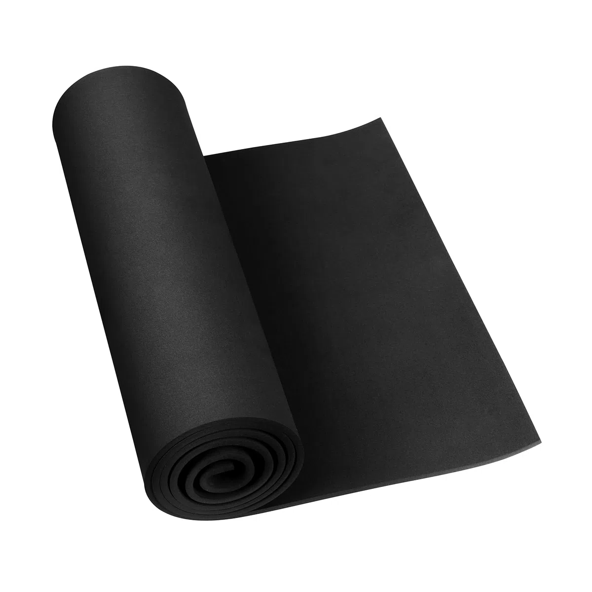 Do²ping Goma EVA Negra, Espuma EVA 5mm, 35.5 x 150cm EVA Foam Cosplay, Alta Densidad 86kg/m3 Rollo Goma EVA para Costume Proyecto DIY (5mm Negro)