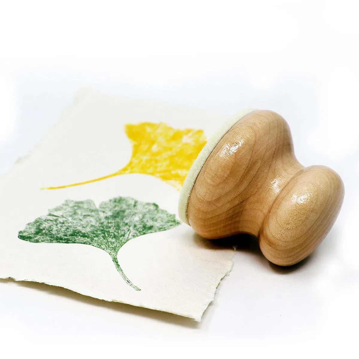 Artway Barra de Madera para Grabado - Grande - 70mm Diametro