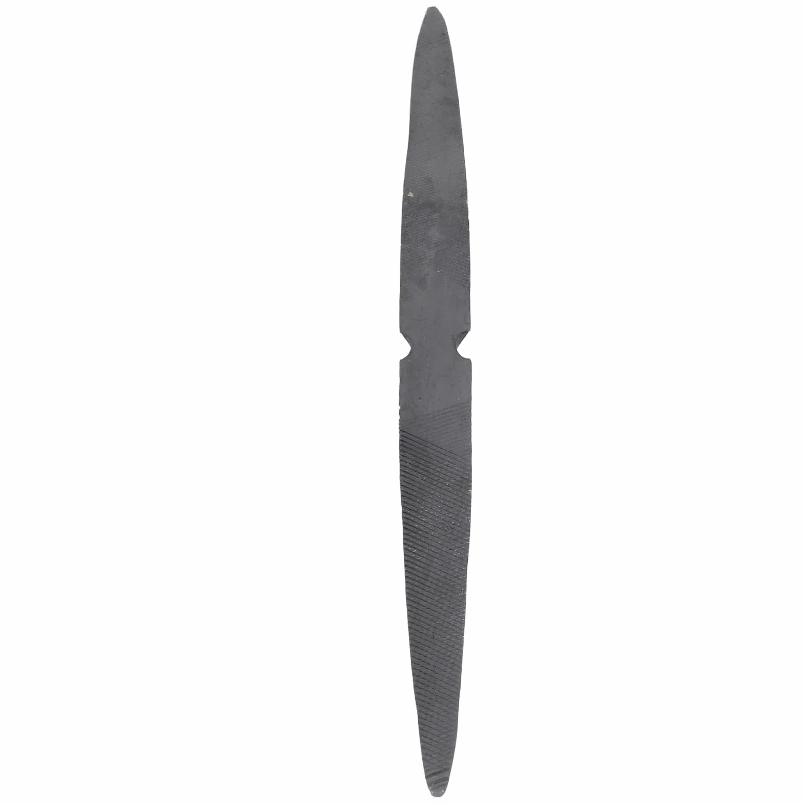 Lima de Cera, Herramienta de Joyería, Lima de Cera de Doble Cara, Compacta, Duradera, Ergonómico, Práctica, Media Caña para Limar (cabeza puntiaguda)