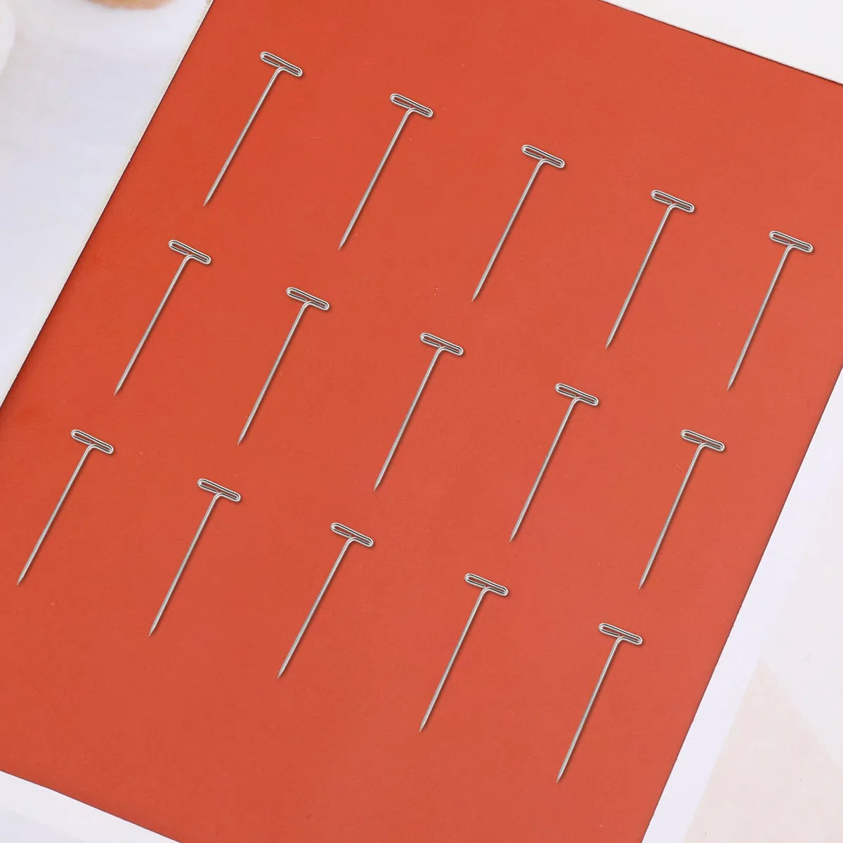 500uds Alfileres para Peluca, 5,1cm Alfileres en T para Joyería y Costura Hacer Pelucas Colgar Cuadros y Manualidades