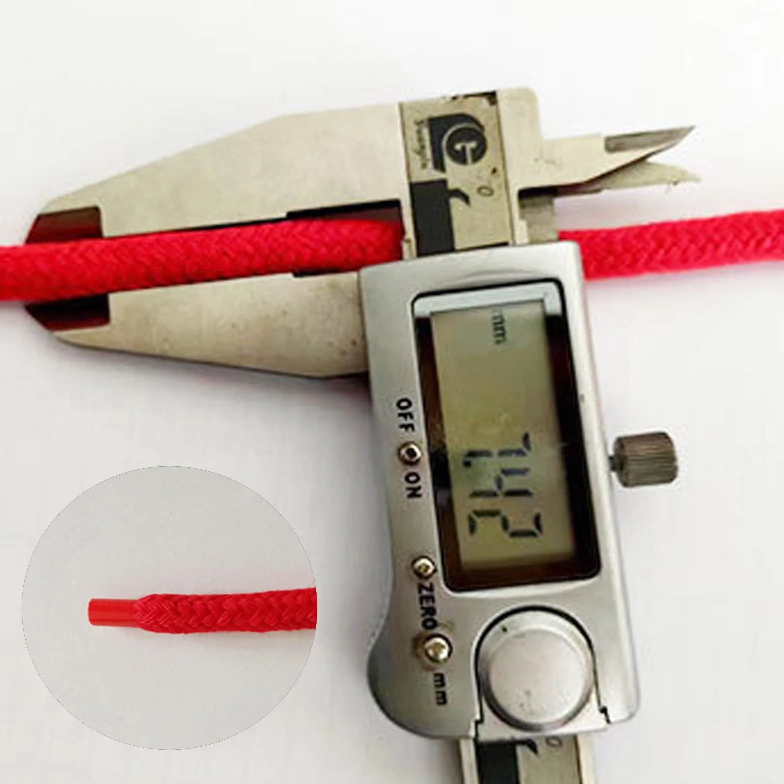 4 Piezas Cordón Retorcido de Algodón Grueso, 10 Metros de Largo, 8 mm de Espesor, Cuerda Trenzada para Tender Ropa, para Acampar, Jardinería, Canotaje, Tirar de la Cuerda, Mascota, Escalada (Rojo)