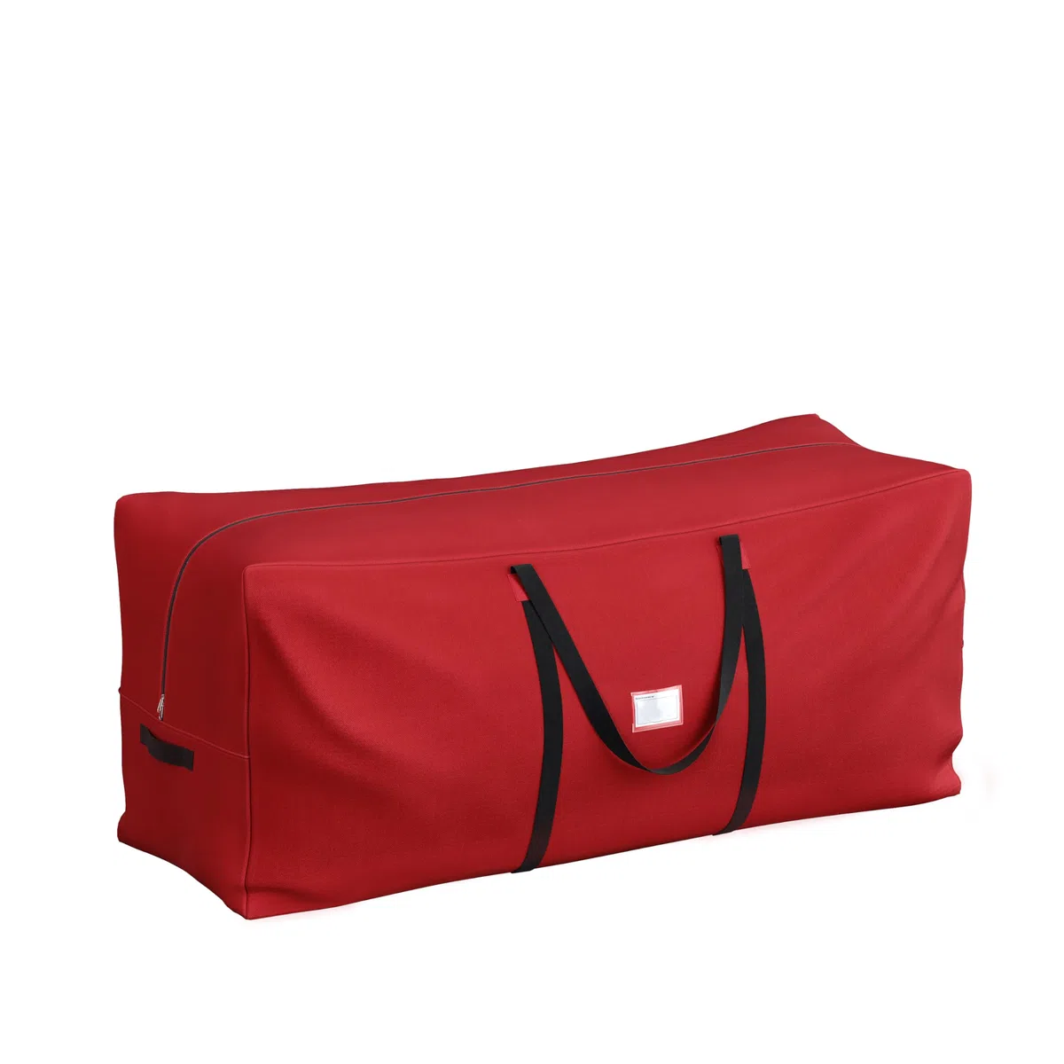 SONGMICS Bolsa de Almacenamiento para Árbol de Navidad, Protectora para Árboles de 210 cm, Tejido Oxford 600D, Antipolvo, Impermeable, Plegable, Asas, Rojo RXS003R03