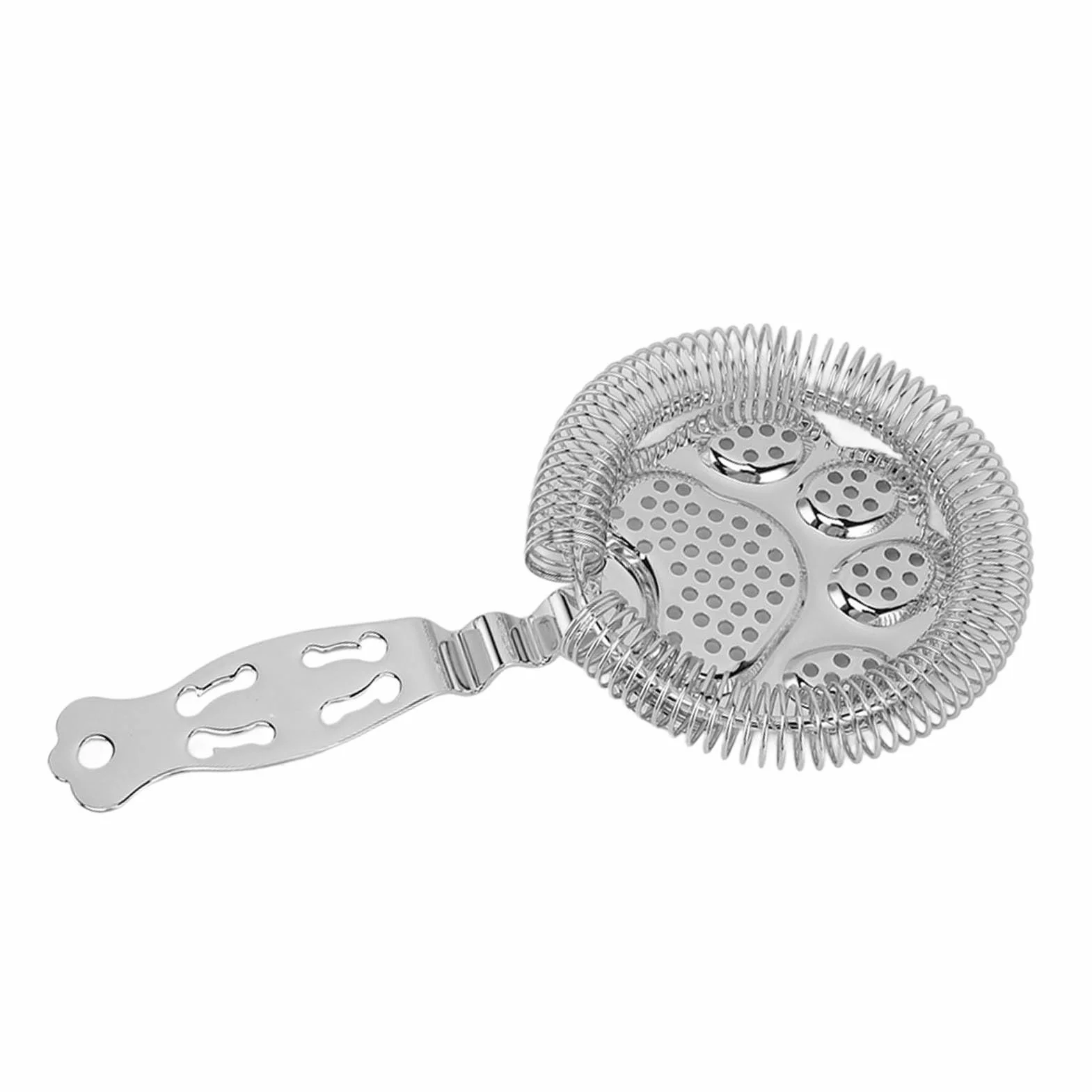 Colador de Cóctel Acero Inoxidable Malla Fina para Bebidas Barra Casera 3,7x7,1 cm uso en barra profesional, preparación de cócteles en casa, uso en fiestas, camping y eventos sociales
