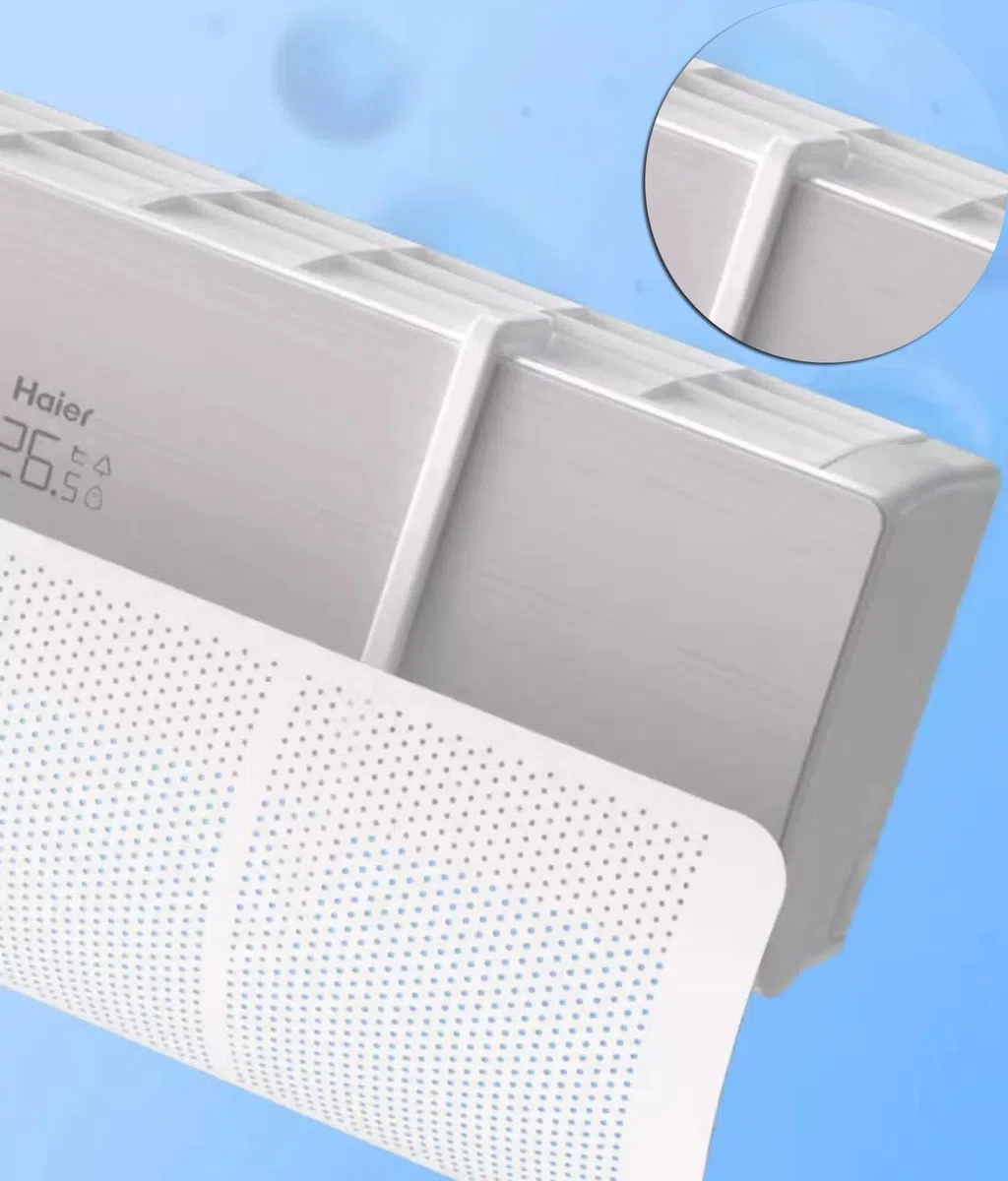 Deflector de aire acondicionado plegable universal, ajustable para parabrisas de aire acondicionado, escudo para casa, oficina, ancianos, bebés, mujeres embarazadas