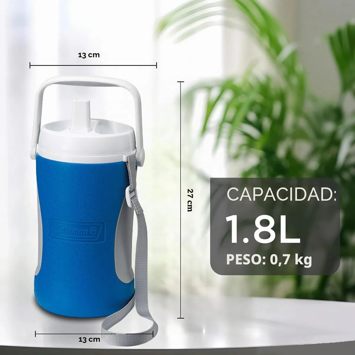Coleman Botella térmica Performance Jug - Ligera de