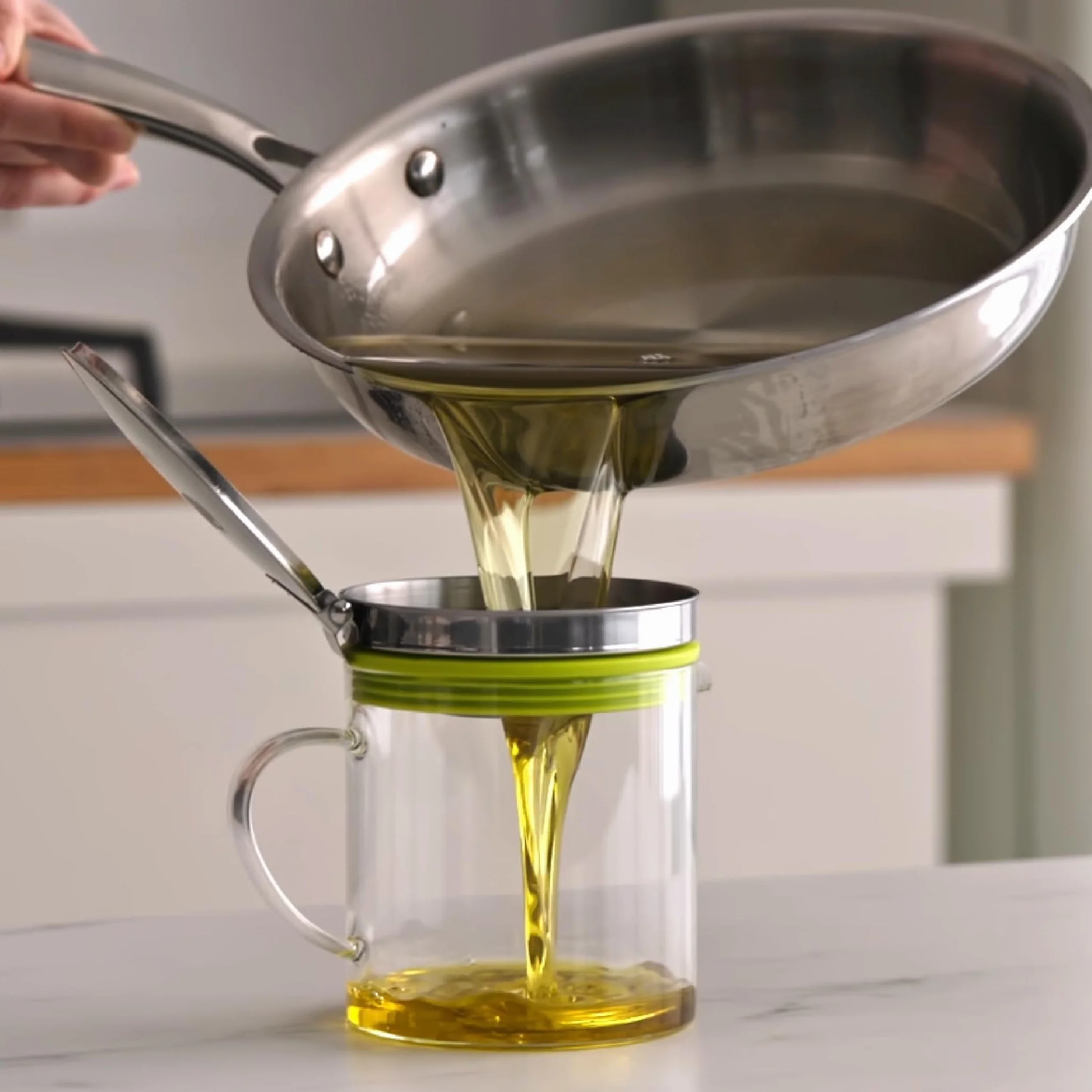 IBILI 743500 Reciclador de aceite Carne, Transparente, Talla única