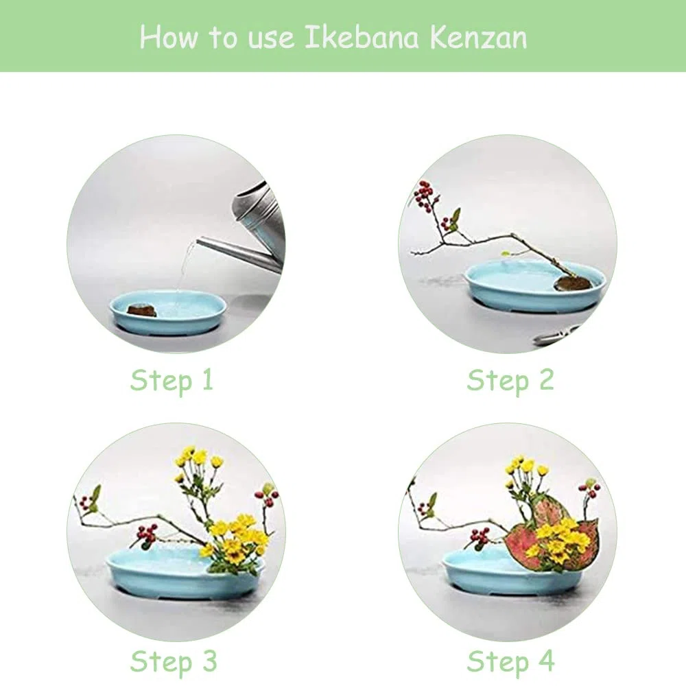 4 Piezas Ikebana Kenzan, Bases de Arreglo Floral, Rana de Flores, Redondo, 4 Tamaños, Acero Inoxidable, Cobre, para Hogar, Oficina, Salón de Té, Floristería (2,3cm 3,4cm 4cm 5cm)