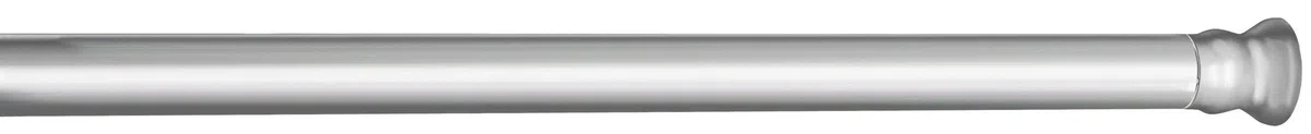 Wenko Barra para Cortina baño telescópica cromada 70-115 cm - Ø 2 cm, Aluminio, 2 x 2 cm, Cromo