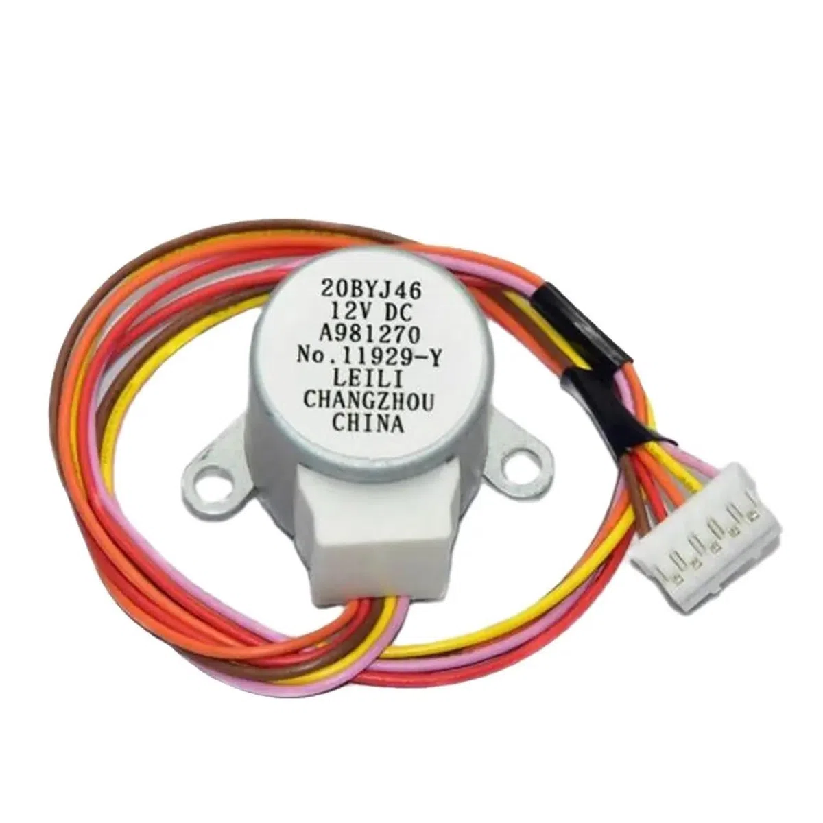 For Aire Acondicionado Drift Swing Motor de Viento Motor Paso a Paso 20BYJ46 12V 16V 20-30cm de Longitud