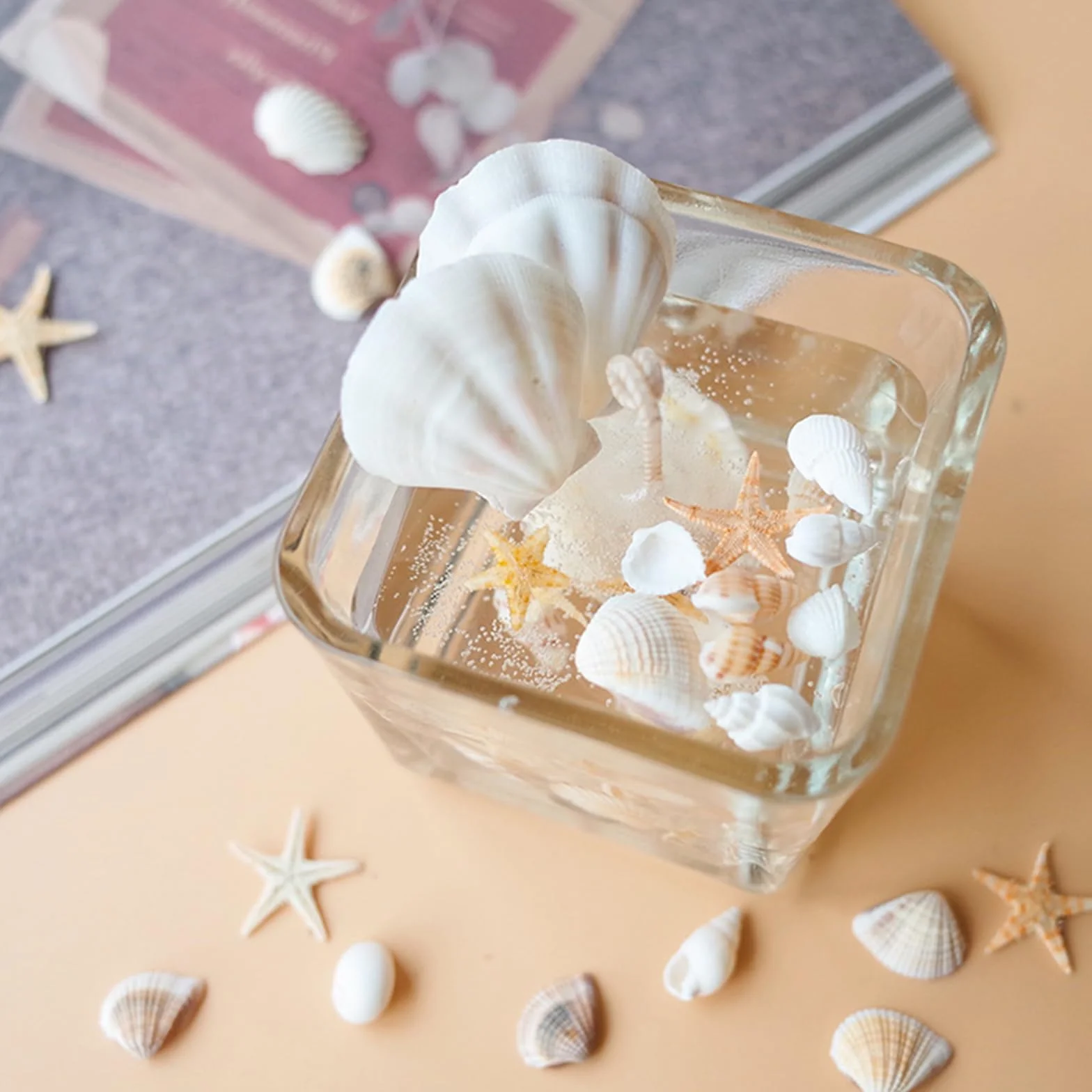 Cera de Gel Transparente para Hacer Velas, Manualidades y Proyectos de Bricolaje - 900g