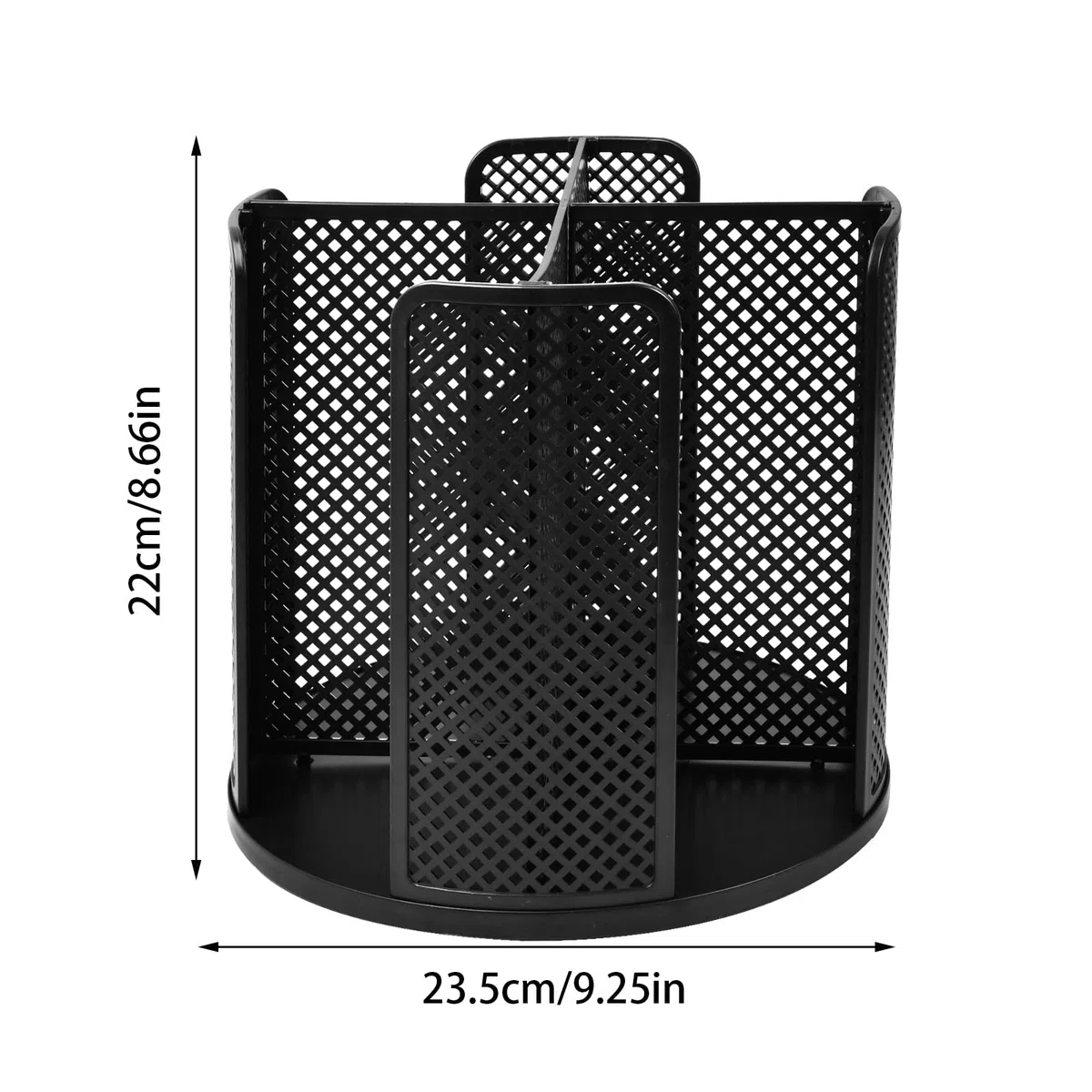 Organizador de tazas y tapas giratorias con 4 compartimentos, soporte de almacenamiento para encimera, dispensador de tazas de café, dispensador de tazas de café para encimera, baño, cocina