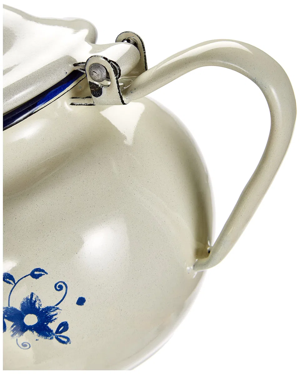 Ibili 918807 - Tetera de acero esmaltado vitrificado Sena 0,7 l