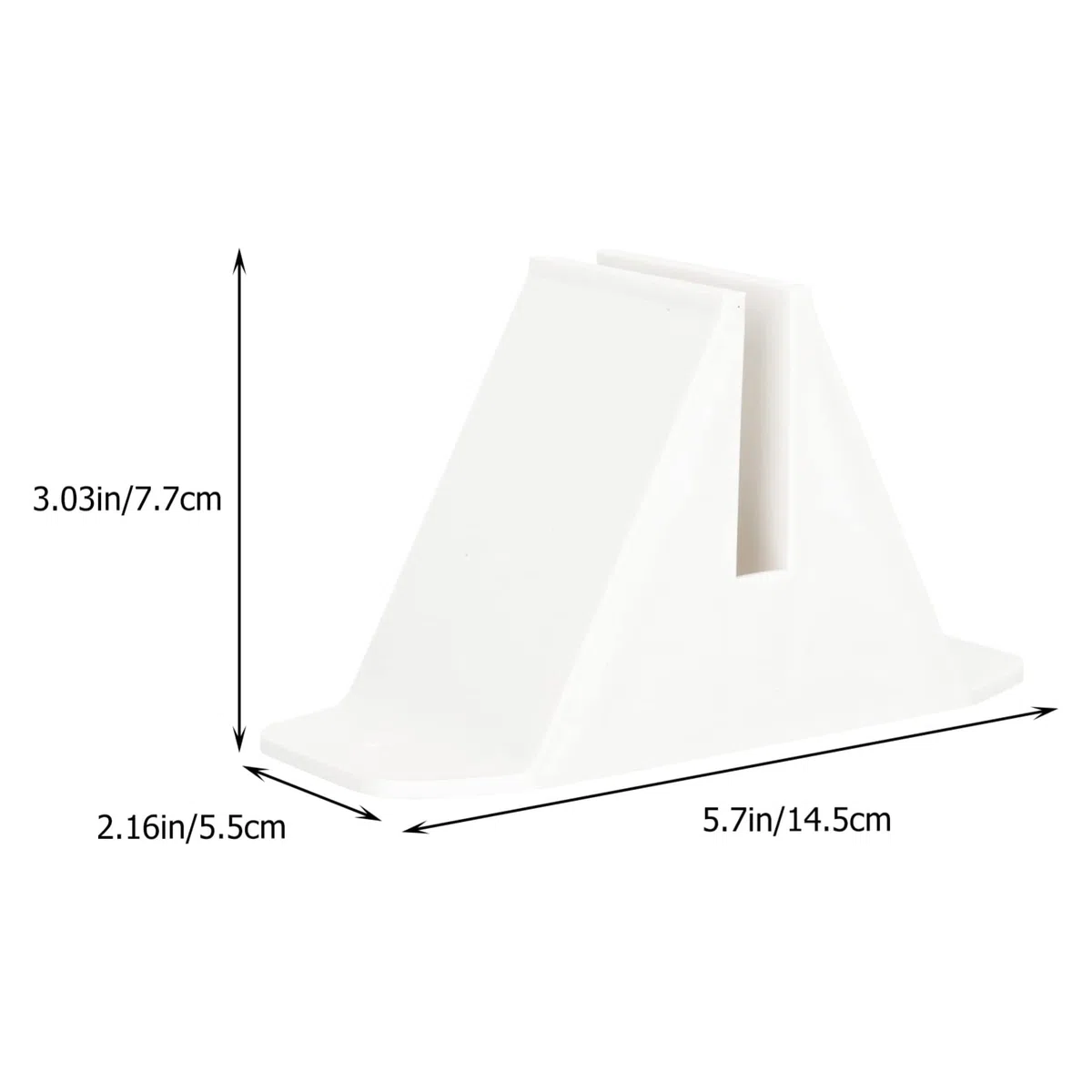 Zerodeko 2 Piezas Base De La Pantalla Biombo para Separacion De Puerta De Tela Metálica Base De Tabique a Base De Madera Oficina Pies De Pie El Plastico Desmontable