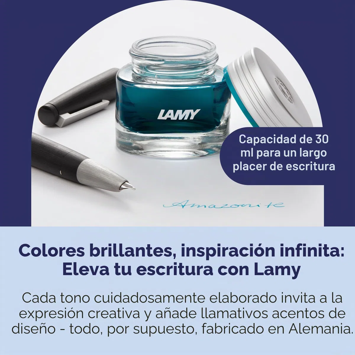 Lamy 1333279 T53 470 - Tinta, Amazonita (30 ml)