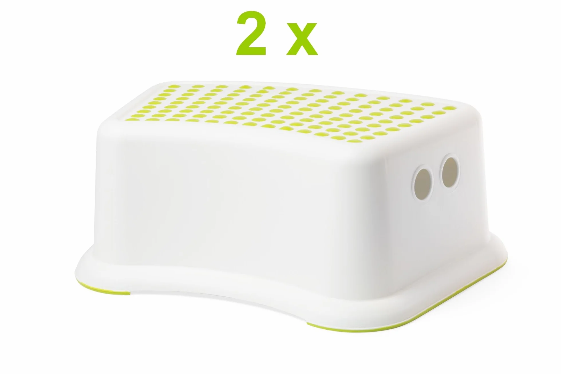 2x IKEA infantil Taburete / paso con antideslizante FÖRSIKTIG