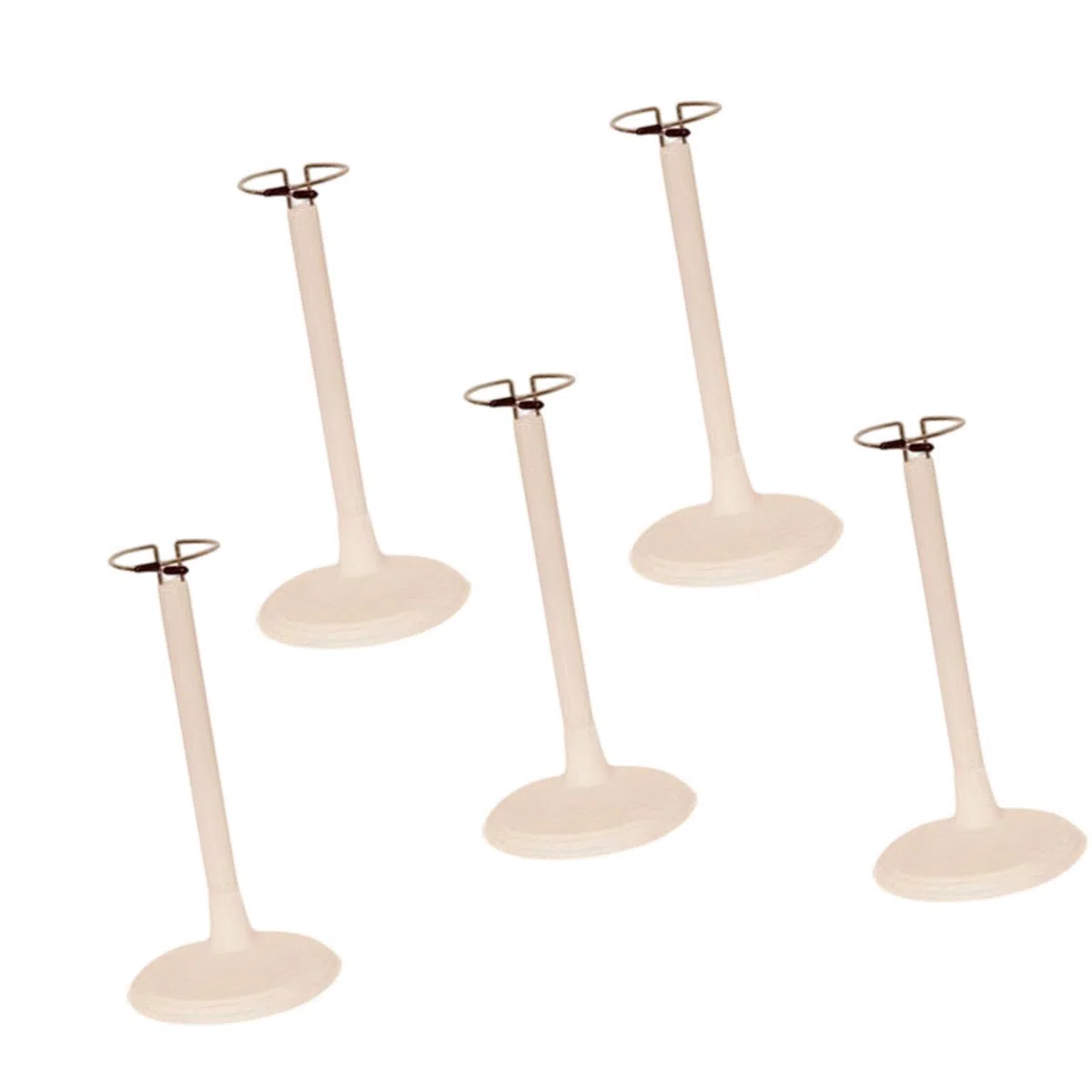 Amagogo 5X Soporte para muñecas, Soporte para muñecas de Juguete, Soporte para exhibición de Figuras portátil Ajustable, 20 a 28cm para 35cm