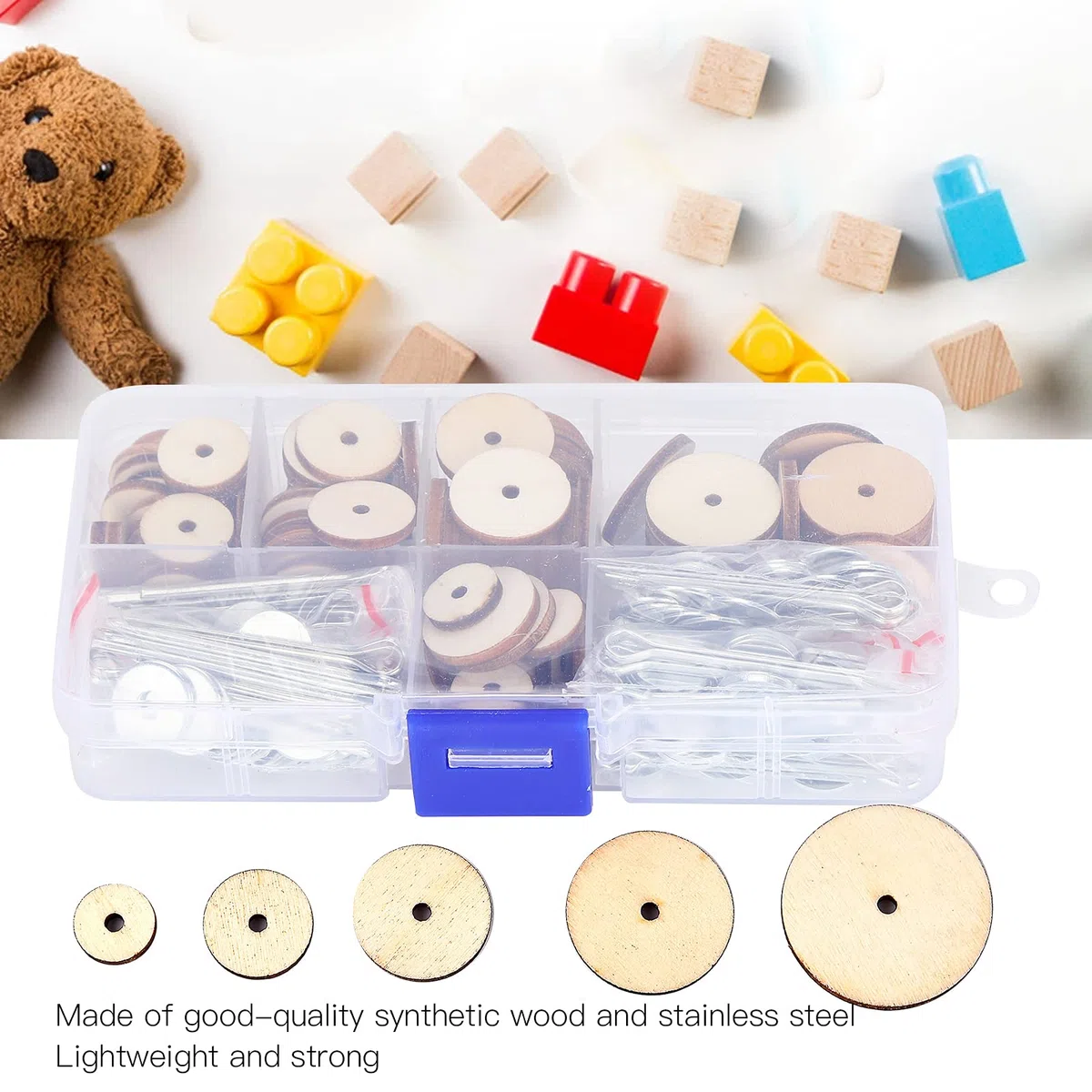 50 Juego de Articulaciones para Muñecas, Articulaciones para Animales, Accesorios de Juguetes DIY Craft, Articulaciones Móviles para Muñecas para Osos de Peluche y Animales de Peluche