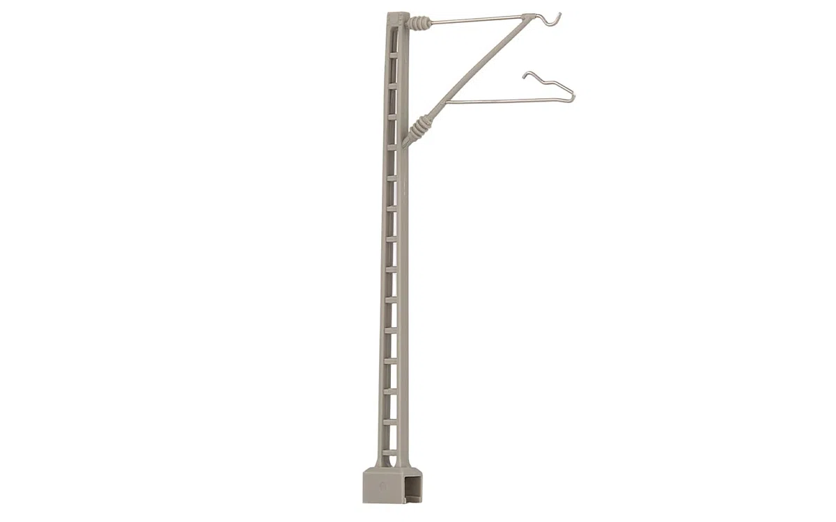 Rivarossi Heico HC8036 Mástiles de catenaria de celosía Color Gris Pack de 10 Unidades Modelo RailwayAcessories - Potencia y Control