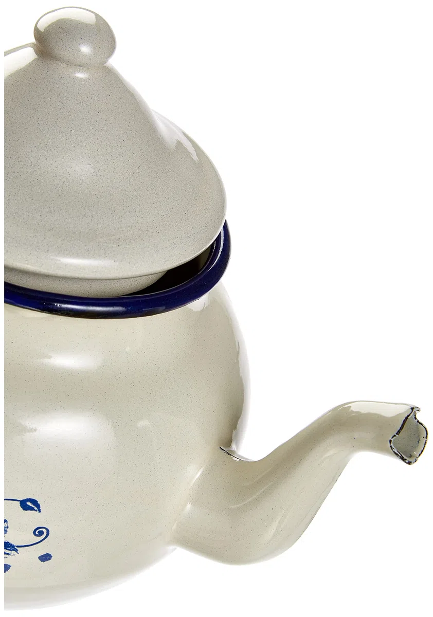 Ibili 918807 - Tetera de acero esmaltado vitrificado Sena 0,7 l