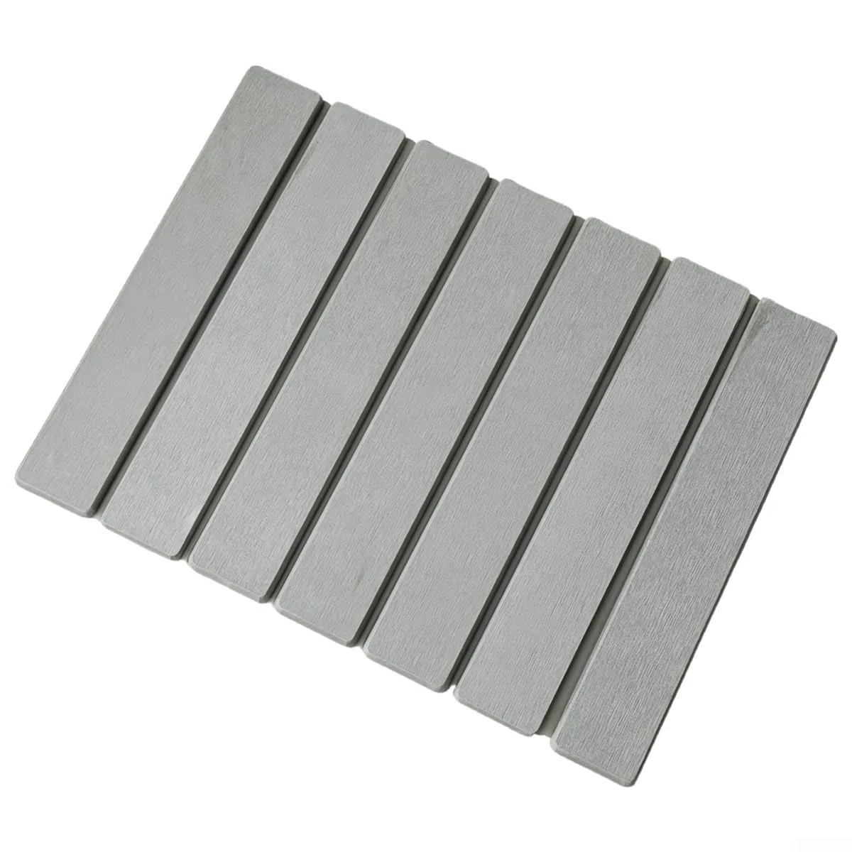 Tapete de secado de piedra para encimera de cocina, tapete plegable de tierra de diatomeas con almohadilla antideslizante, absorbente para platos, baño, botellas y tazas (blanco)