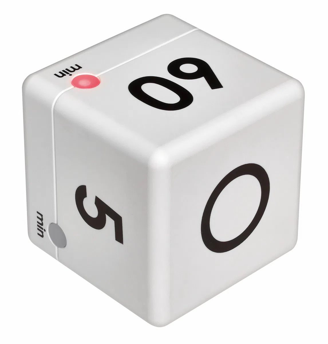 TFA Dostmann Digital Cubo. Temporizador, plástico, Blanco, 6 x 6 x 6 cm