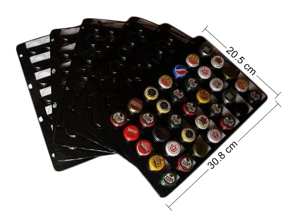 Collector 5 páginas para tapas de cerveza - coleccionar tapas