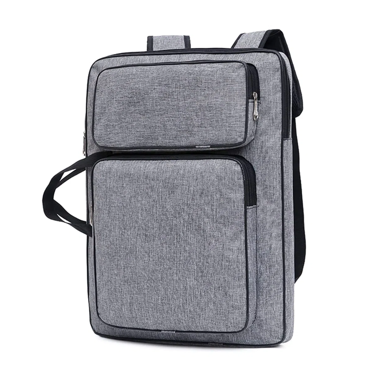 A3 Bolsa de transporte para tabla de dibujo impermeable bolsa de pintura, arte cartera bolsa de almacenamiento bosquejo archivo paleta pinceles niños artista portátil mochila de dibujo