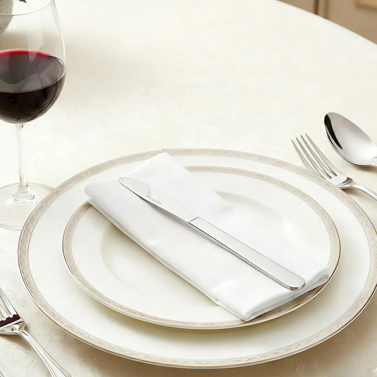 Juego de Cuchillos, Juego de Cuchillos de Cena de 24 Piezas, 8.3 Pulgadas, Cuchillos de Acero Inoxidable de Grado, Aptos para Lavavajillas, Cuchillos de Mesa en la Cocina