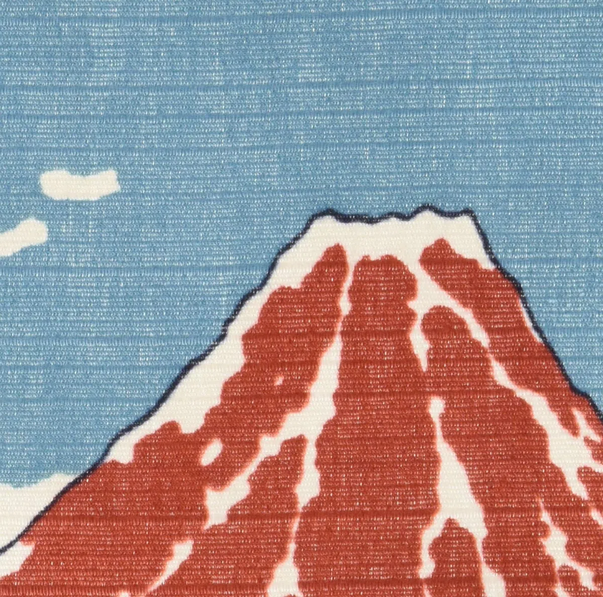 Japonés Furoshiki gamuza de (regalo) "Akafuji"